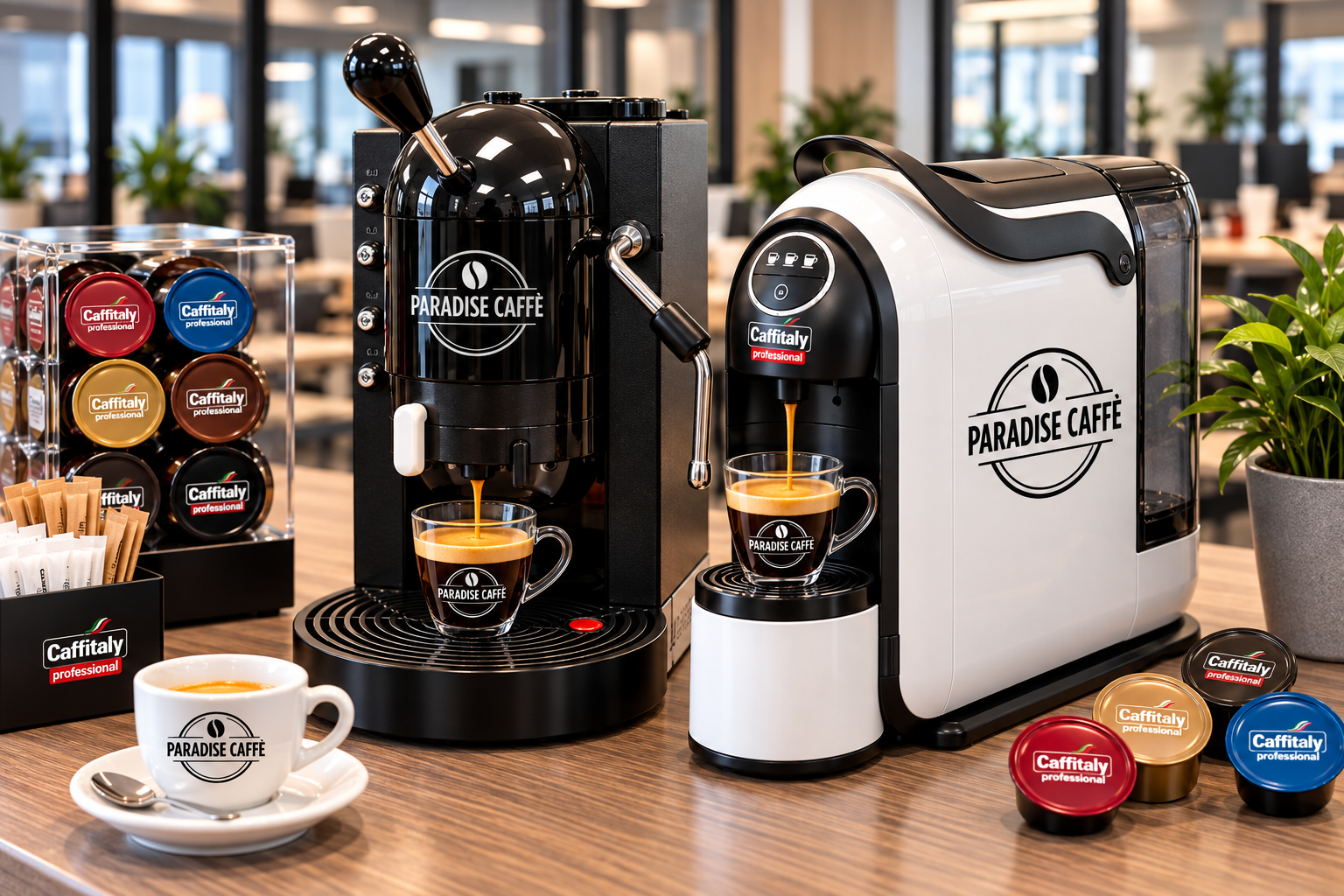macchine espresso paradise caffè in ufficio